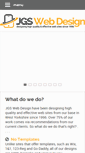 Mobile Screenshot of jgswebdesign.co.uk